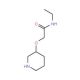 N-Ethyl-2-(3-piperidinyloxy)acetamide - chemical structure image