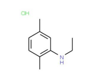N-ethyl-2,5-dimethylaniline hydrochloride - chemical structure image