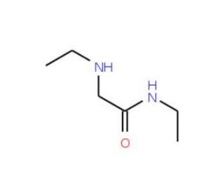 N-ethyl-2-(ethylamino)acetamide (CAS 97454-46-1) - chemical structure image
