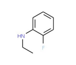 N-Ethyl-2-fluoroaniline (CAS 2707-64-4) - chemical structure image