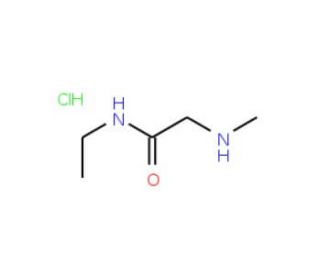 N-Ethyl-2-(methylamino)acetamide hydrochloride - chemical structure image