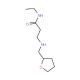 N-Ethyl-3-[(tetrahydro-2-furanylmethyl)amino]-propanamide - chemical structure image
