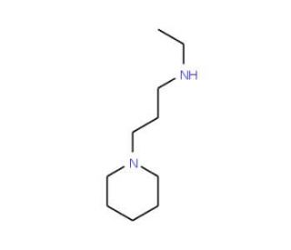 N-Ethyl-3-(1-piperidinyl)-1-propanamine - chemical structure image