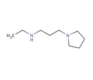 N-Ethyl-3-(1-pyrrolidinyl)-1-propanamine - chemical structure image