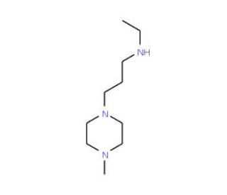 N-Ethyl-3-(4-methyl-1-piperazinyl)-1-propanamine - chemical structure image