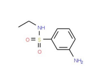 N-Ethyl 3-Aminobenzenesulfonamide (CAS 56445-08-0) - chemical structure image