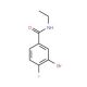 N-Ethyl 3-bromo-4-fluorobenzamide (CAS 1065073-98-4) - chemical structure image