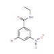 N-Ethyl 3-bromo-5-nitrobenzamide (CAS 929000-30-6) - chemical structure image