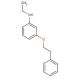 N-Ethyl-3-(phenethyloxy)aniline - chemical structure image