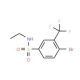 N-Ethyl 4-bromo-3-trifluoromethylbenzenesulfonamide (CAS 1020252-99-6) - chemical structure image