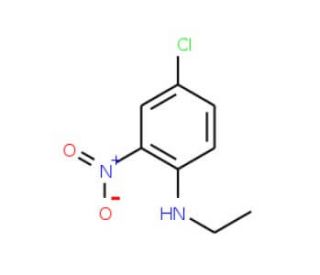N-Ethyl-4-chloro-2-nitroaniline (CAS 28491-95-4) - chemical structure image