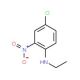 N-Ethyl-4-chloro-2-nitroaniline (CAS 28491-95-4) - chemical structure image