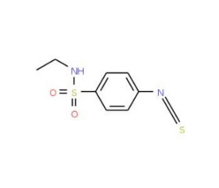 N-Ethyl-4-isothiocyanatobenzenesulfonamide (CAS 726144-38-3) - chemical structure image