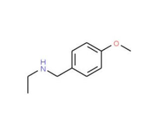 N-Ethyl-4-methoxybenzenemethanamine (CAS 22993-76-6) - chemical structure image