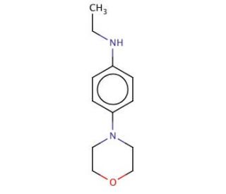 N-ethyl-4-(morpholin-4-yl)aniline - chemical structure image