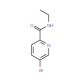 N-Ethyl 5-bromopicolinamide (CAS 845305-88-6) - chemical structure image