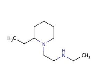 N-Ethyl-N-[2-(2-ethylpiperidin-1-yl)ethyl]amine (CAS 933738-32-0) - chemical structure image