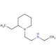 N-Ethyl-N-[2-(2-ethylpiperidin-1-yl)ethyl]amine (CAS 933738-32-0) - chemical structure image