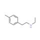 N-Ethyl-N-[2-(4-methylphenyl)ethyl]amine (CAS 39099-13-3) - chemical structure image