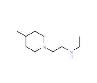N-Ethyl-N-[2-(4-methylpiperidin-1-yl)ethyl]amine (CAS 915923-35-2) - chemical structure image