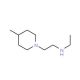 N-Ethyl-N-[2-(4-methylpiperidin-1-yl)ethyl]amine (CAS 915923-35-2) - chemical structure image
