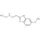 N-Ethyl-N-[2-(5-methoxy-1H-benzimidazol-2-yl)-ethyl]amine - chemical structure image