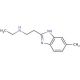 N-Ethyl-N-[2-(5-methyl-1H-benzimidazol-2-yl)ethyl]amine - chemical structure image