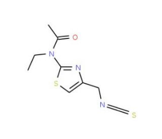 N-ethyl-N-[4-(isothiocyanatomethyl)-1,3-thiazol-2-yl]acetamide - chemical structure image