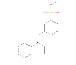N-Ethyl-N-benzylaniline-3&prime;-sulfonic acid (CAS 101-11-1) - chemical structure image