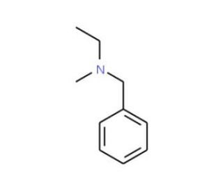 N-Ethyl-N-methylbenzylamine (CAS 4788-37-8) - chemical structure image