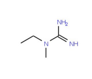 N-Ethyl-N-methylguanidine (CAS 1113-61-7) - chemical structure image