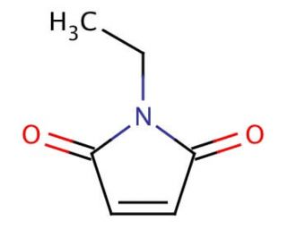 N-Ethylmaleimide (CAS 128-53-0) - chemical structure image