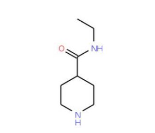N-ethylpiperidine-4-carboxamide (CAS 1903-65-7) - chemical structure image
