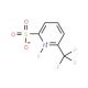 N-Fluoro-6-(trifluoromethyl)pyridinium-2-sulphonate - chemical structure image