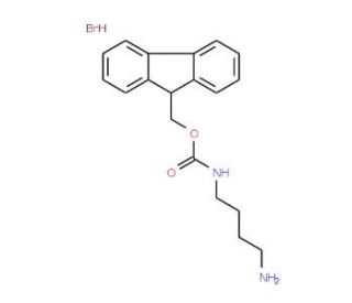 N-Fmoc-1,4-butanediamine hydrobromide (CAS 352235-99-5) - chemical structure image