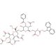 N-Fmoc-4′,7′,8′,9′-tetra-O-acetyl-3-O-benzoyl STn Epitope Methyl Ester - chemical structure image