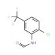 N-Formyl 2-chloro-5-trifluoromethylaniline (CAS 657-63-6) - chemical structure image