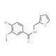 N-(Furan-2-ylmethyl) 4-bromo-3-methoxybenzamide (CAS 1072944-36-5) - chemical structure image