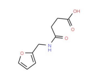 N-Furan-2-ylmethyl-succinamic acid - chemical structure image