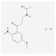 N-γ-Acetyl-5-methoxykynurenamine Hydrochloride (CAS 1215711-91-3) - chemical structure image