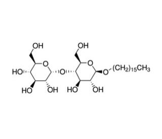 n-Hexadecyl &beta;-D-maltoside (CAS 98064-96-1) - chemical structure image