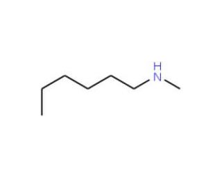 N-Hexylmethylamine (CAS 35161-70-7) - chemical structure image