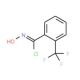 N-Hydroxy-2-(trifluoromethyl)benzenecarboximidoyl chloride (CAS 74467-04-2) - chemical structure image