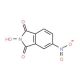 N-Hydroxy-4-nitrophthalimide (CAS 105969-98-0) - chemical structure image