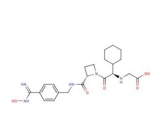 N-Hydroxy Melagatran (CAS 192939-72-3) - chemical structure image