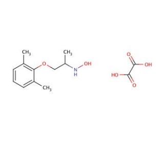 N-Hydroxy Mexiletine Oxalate - chemical structure image