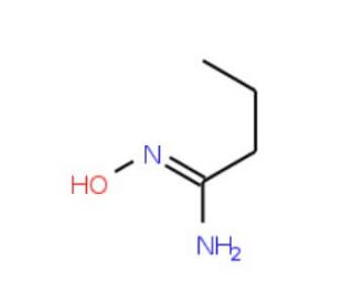 N-Hydroxybutanamidine (CAS 27620-10-6) - chemical structure image