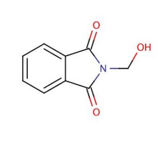 N-(Hydroxymethyl)phthalimide (CAS 118-29-6) - chemical structure image