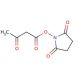 N-Hydroxysuccinimidyl acetoacetate (CAS 139549-71-6) - chemical structure image