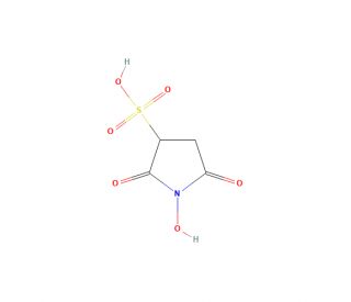 N-Hydroxysulphosuccinimide (CAS 82436-78-0) - chemical structure image